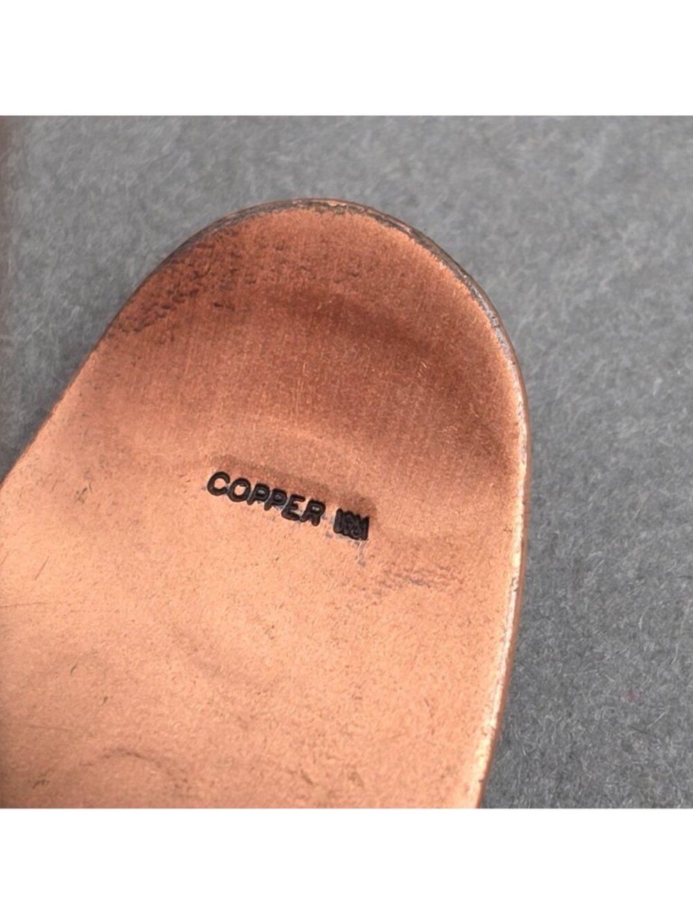 VTG Wheeler Copper Storyteller Cuff Bracelet 7" Fred Harvey Era Style Southwest - Picture 5 of 9